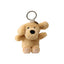 Brown Puppy Key Ring - Warmies Brand