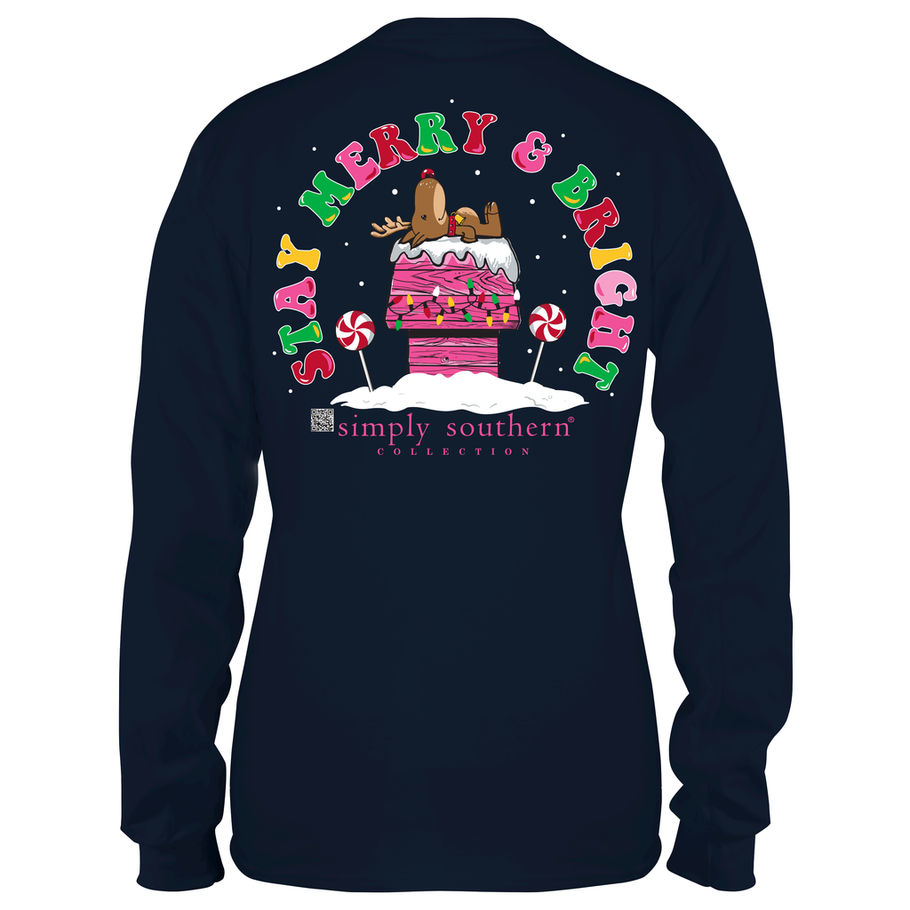 Stay Merry & Bright - Simply Southern Tee