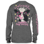 Moody But Sweet Cow - Long Sleeve - Simply Southern Tee