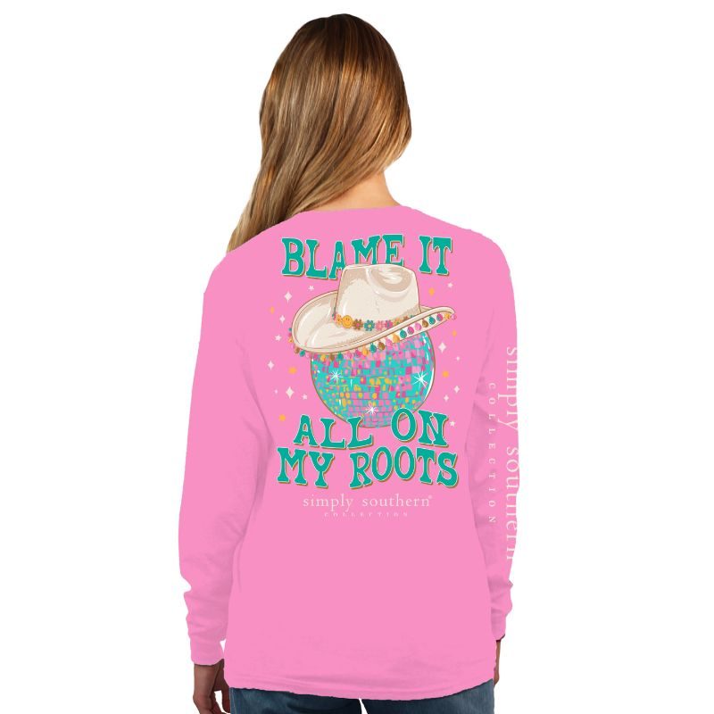 Blame It All On My Roots - Simply Southern Tee