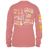 It's a Good Day to Save Lives Nurse - Long Sleeve - Simply Southern Tee