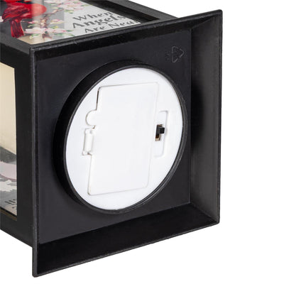 Cardinal Memorial LED Table Décor Lantern with Flickering Flame