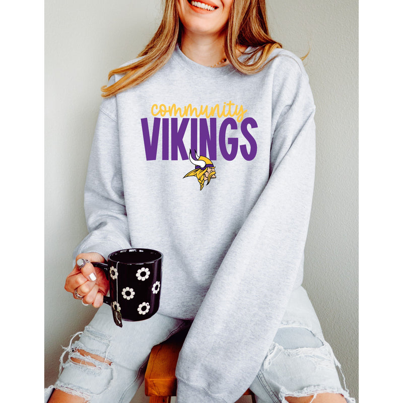 Community Vikings Mascot Sweatshirt