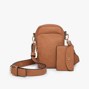 Brown Parker Crossbody - Monogrammable