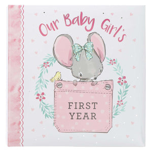 Baby Girl's First Memory Book