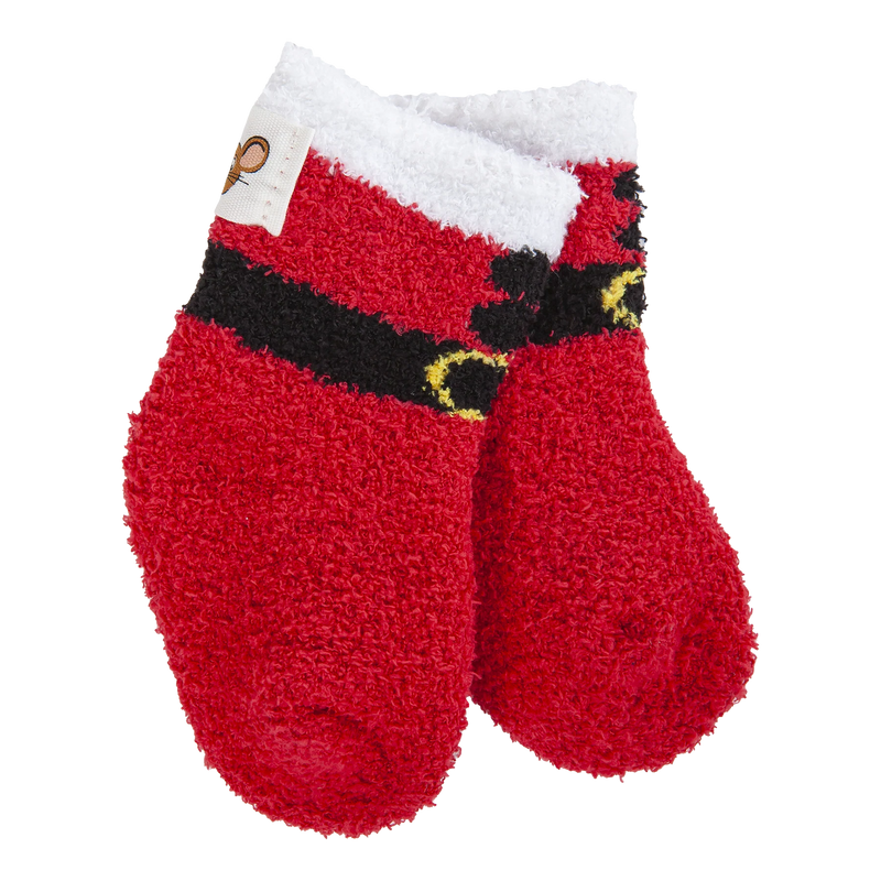 Santa Snug Infant Cozy Crew - World's Softest Socks for Baby