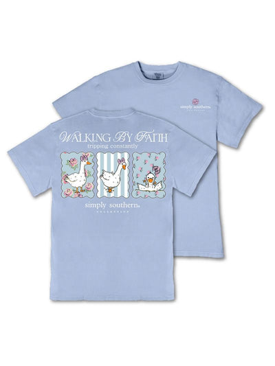 Goose Faith - Graphic Short Sleeve T-Shirt - Simply Southern