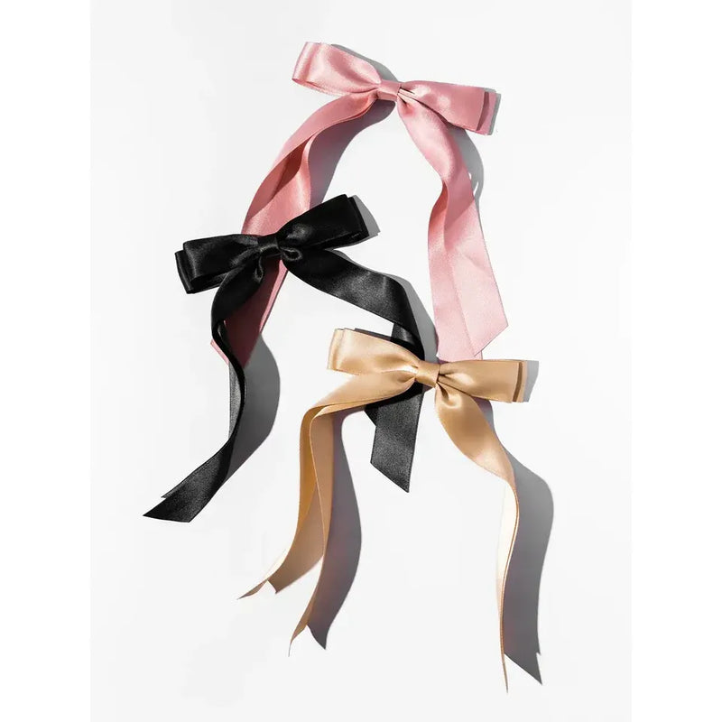 Classic Ribbon Barrettes - Set of 3