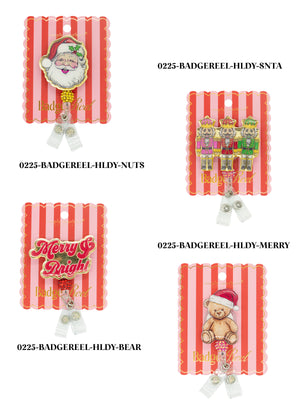 Holiday Badge Reel - Simply Southern