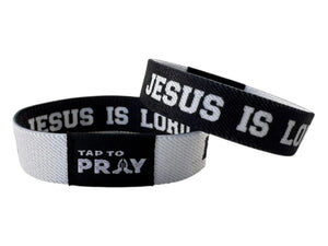 Tap to Pray - Wristband Jesus is Lord - Medium