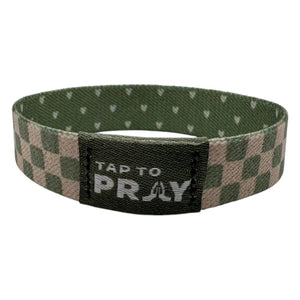 Tap to Pray - Wristband Cottage & Tile - Medium