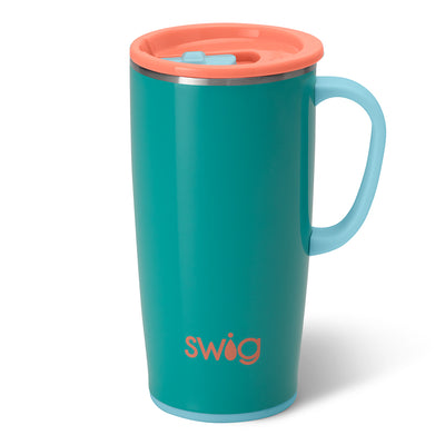 Peak Season with Sew Sudberry Logo Travel Mug 22oz - Swig Life