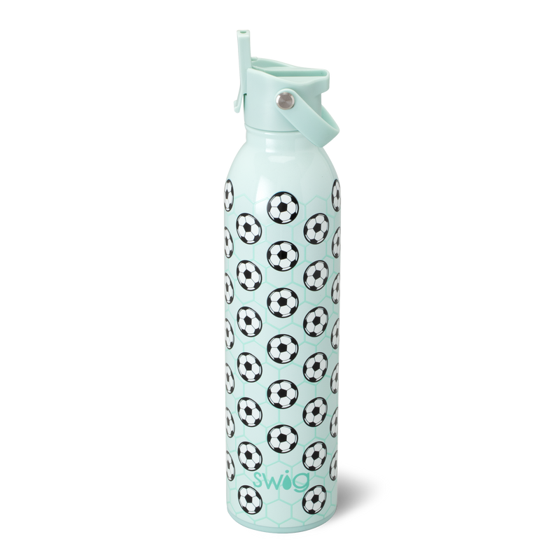 Side Kick Soccer Flip & Sip Bottle (206z) - Swig Life