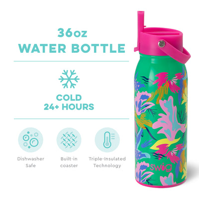 Paradise Flip & Sip Bottle (36oz) - Swig Life