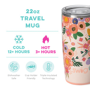 Full Bloom Travel Mug 22oz - Swig Life