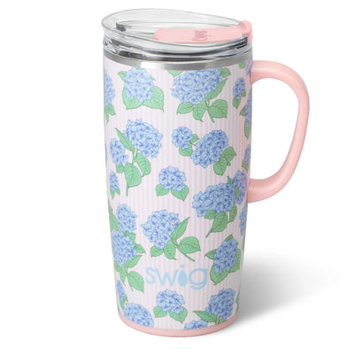 Hydrangea Mug 22oz - Swig Life
