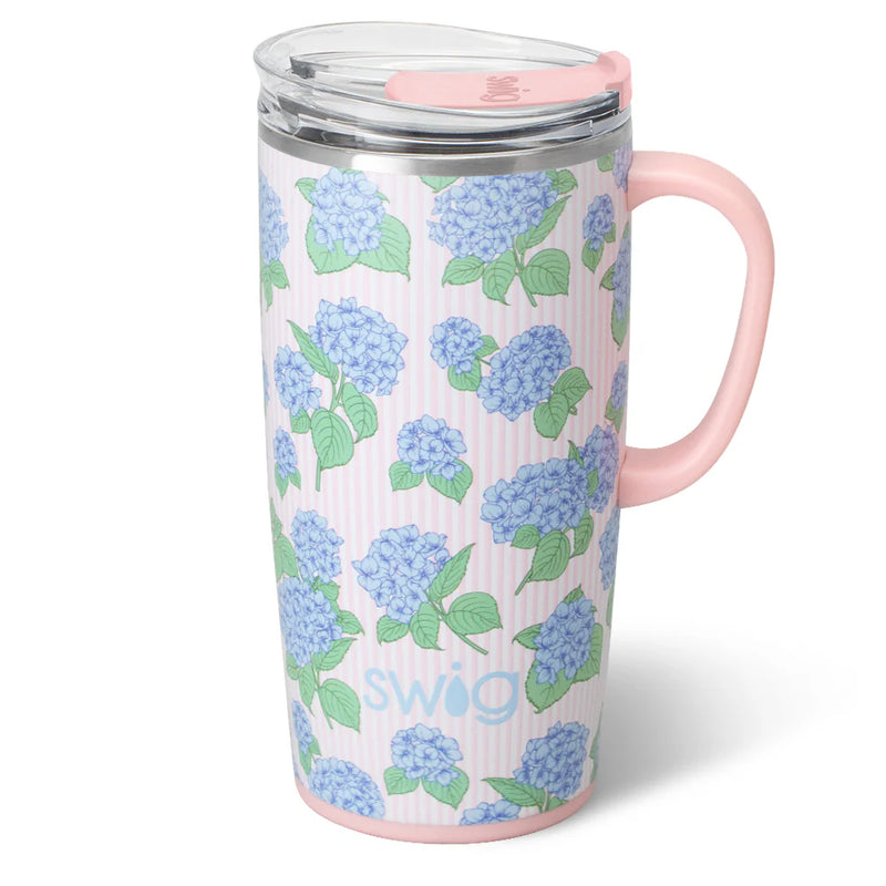 Hydrangea Mug 22oz - Swig Life