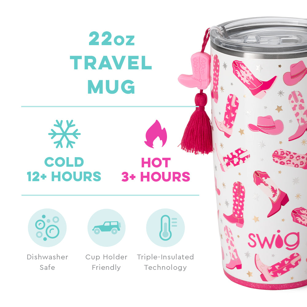 Let's Go Girls Travel Mug 22oz - Swig Life