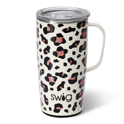 Luxy Leopard Travel Mug 22oz - Swig Life