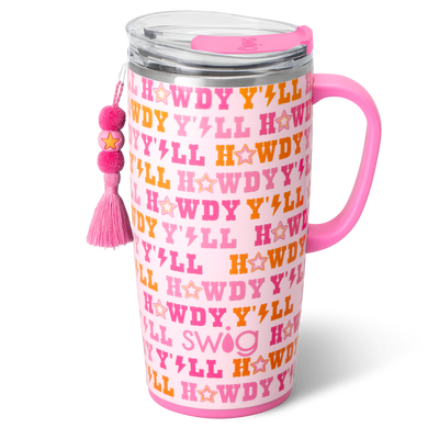 Howdy Ya'll Travel Mug 22oz - Swig Life