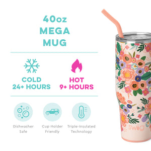 Full Bloom 40 oz Mega Mug- Swig Life