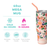 Full Bloom 40 oz Mega Mug- Swig Life