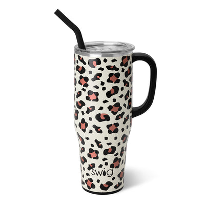 Luxy Leopard 40 oz Mega Mug- Swig Life