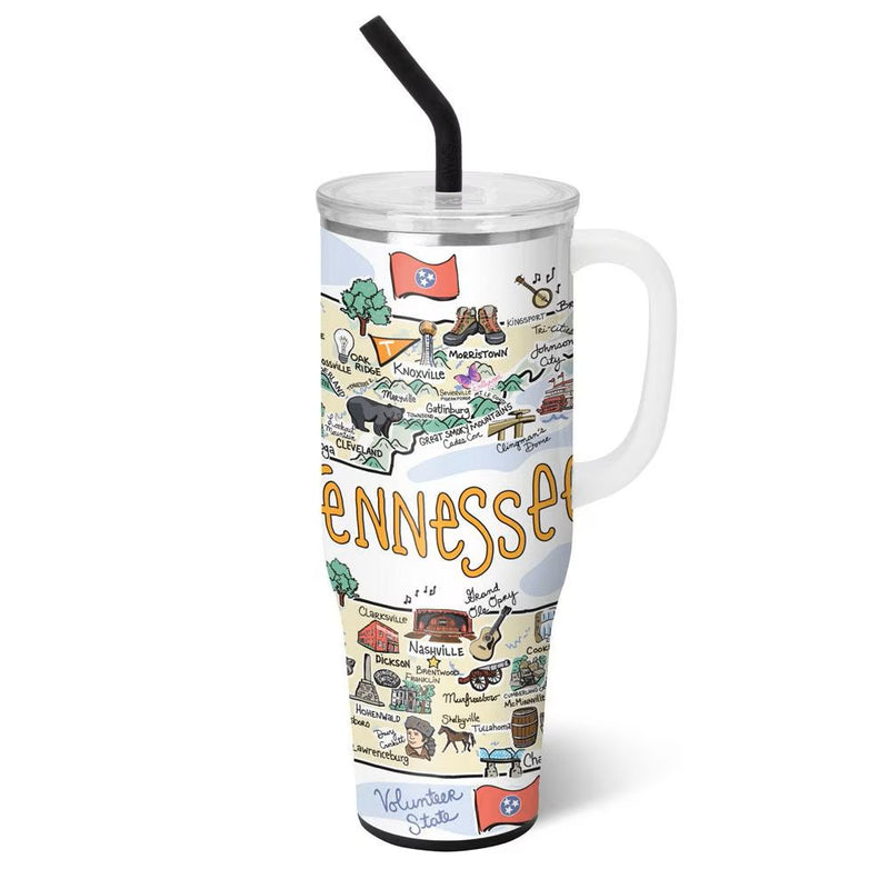 Tennessee Travel Mega Mug 40oz - Swig Life