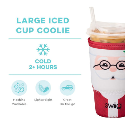 Mr Claus Iced Cup Coolie- Swig Life - Large