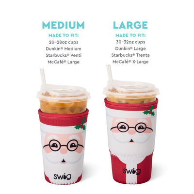 Mr Claus Iced Cup Coolie- Swig Life - Large