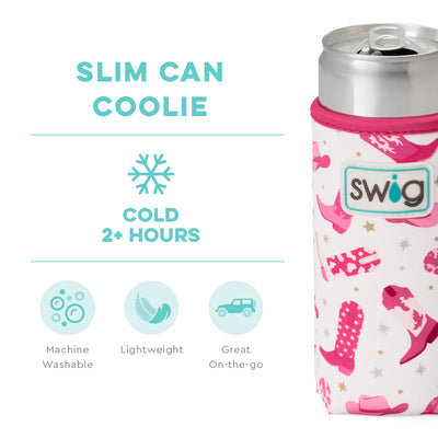 Let's Go Girls Slim Can Coolie- Swig Life