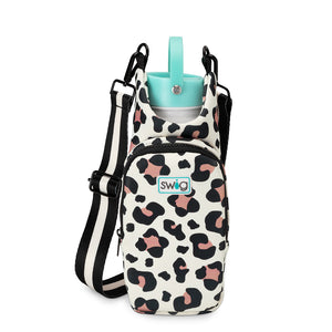 Luxy Leopard Water Bottle Bag - Swig Life