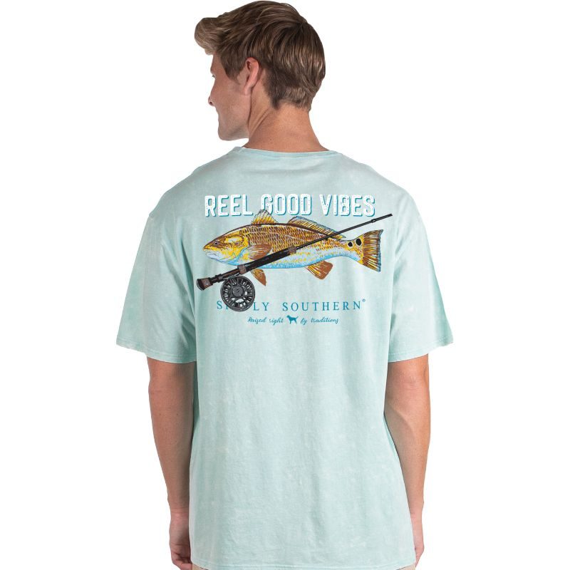 Simply Southern Reel Good Vibes Tee - Adult – Sew Sudberry