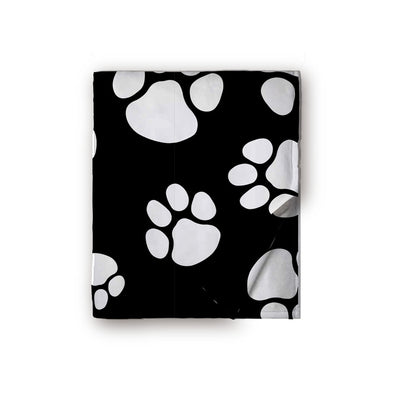 Paw Print Super Soft Blanket