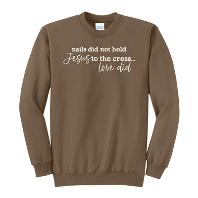 Love Did - Port & Co Sweatshirt