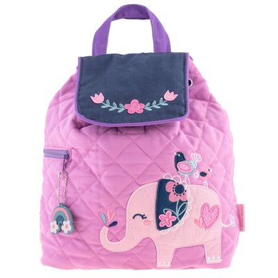 Elephant Quilted Backpack