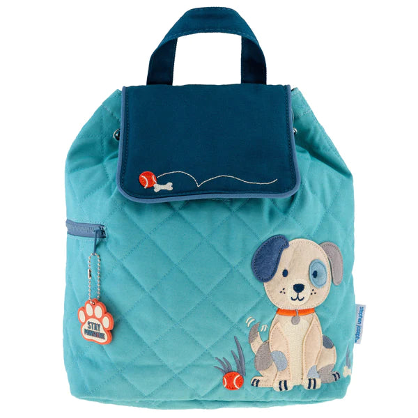 Quilted Puppy Backpack