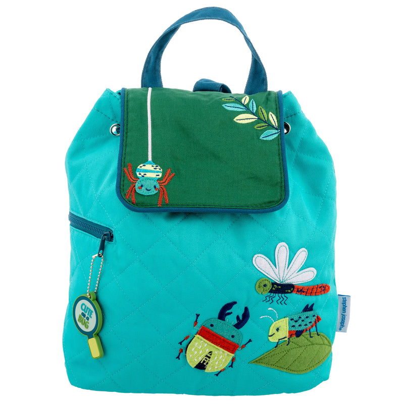 Bug Quilted Backpack - Stephen Joseph