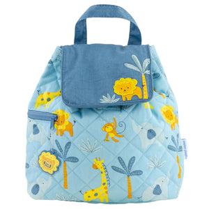 Zoo Baby Quilted Backpack - Stephen Joseph