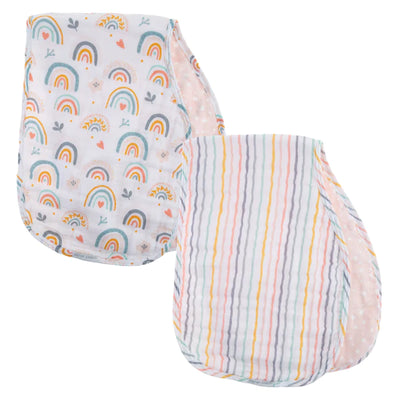 Rainbow Burp Cloth Set - Stephen Joseph