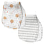 Cookies and Milk Muslin Burp Cloth Set - Stephen Joseph