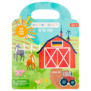 Reusable Sticker Book - Farm