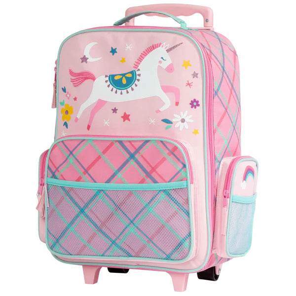Pink Unicorn Classic Rolling Luggage - Stephen Joseph