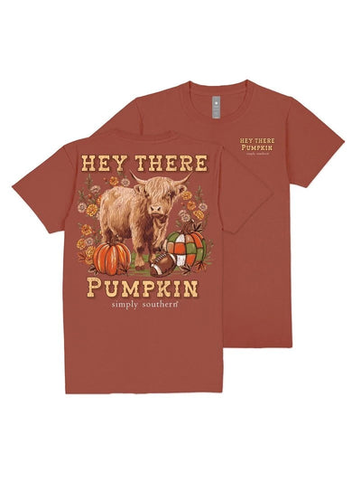 Hey There Pumpkin T-Shirt - Simply Southern