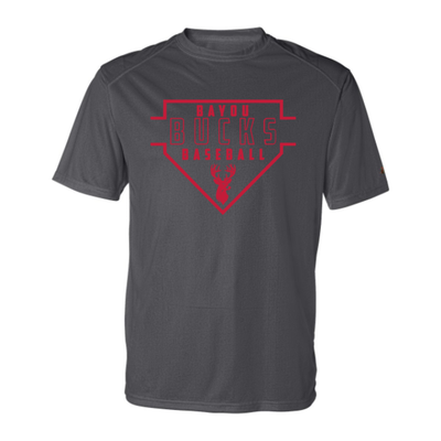 Badger B-Core Fan Shirt Home Plate Design