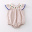 Mallard Smocked Baby Romper - Clover Cottage