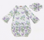 Violet Butterfly Gown & Bow Set – Clover Cottage