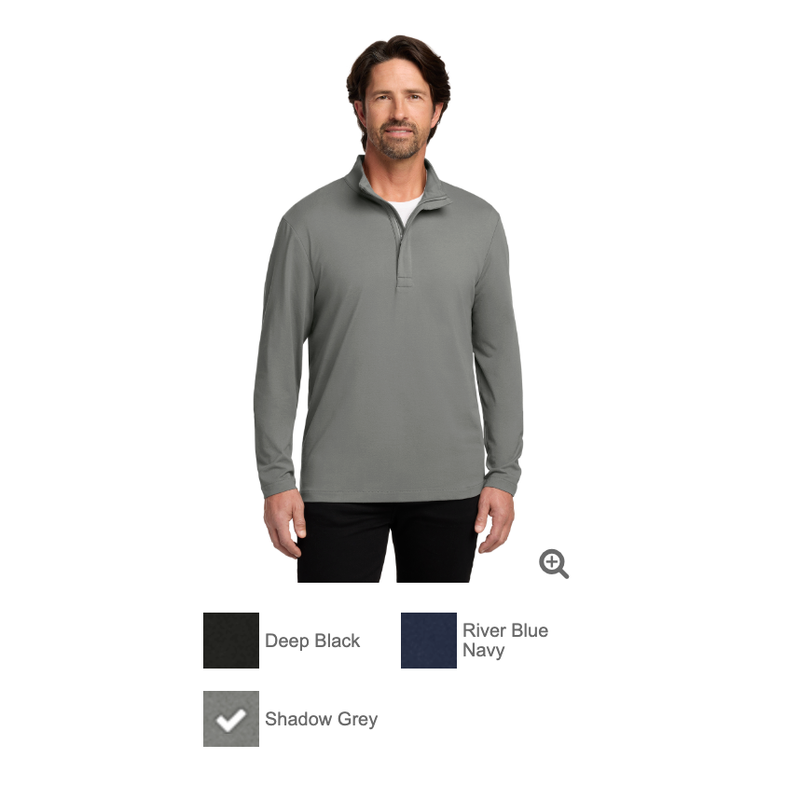 MTPS MEN'S K829 Port Authority® Fairway Stretch 1/4-Zip- Embroidered