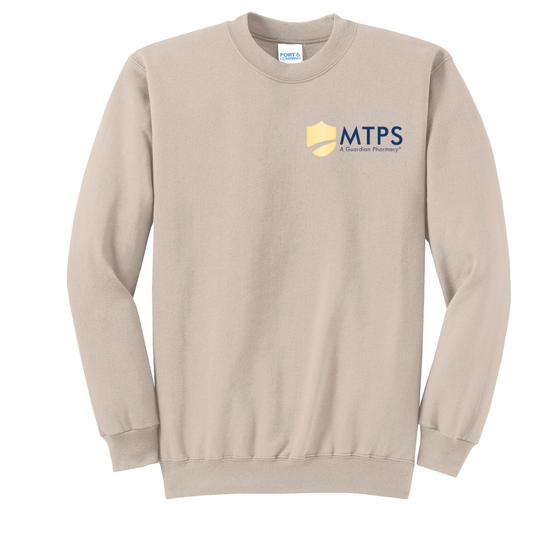 MTPS Port & Co™ Core Fleece Crewneck Sweatshirt - Embroidered