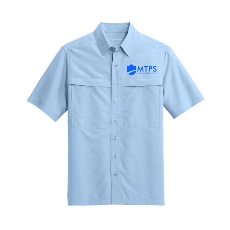 MTPS Port Authority Short Sleeve UV Daybreak Shirt- Embroidered